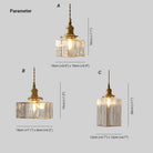 Alessio Vintage Luxury Glass Pendant Light Shades Dining Room Bedroom