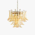 Alessio Vintage Luxury Metal Glass Chandelier Living Dining Room Bedroom