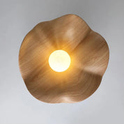 Ceiling Light Lotus Resin Wood - CORTEX | Nordic Elegance
