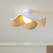 Ceiling Light Lotus Resin Wood - CORTEX | Nordic Elegance