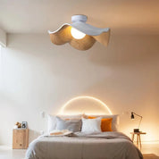 Ceiling Light Lotus Resin Wood - CORTEX | Nordic Elegance