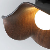 Ceiling Light Lotus Resin Wood - CORTEX | Nordic Elegance