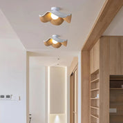 Ceiling Light Lotus Resin Wood - CORTEX | Nordic Elegance
