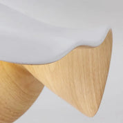 Ceiling Light Lotus Resin Wood - CORTEX | Nordic Elegance