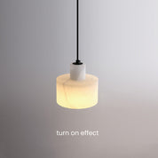Pendant Light White Marble - SOLSTX | Serene
