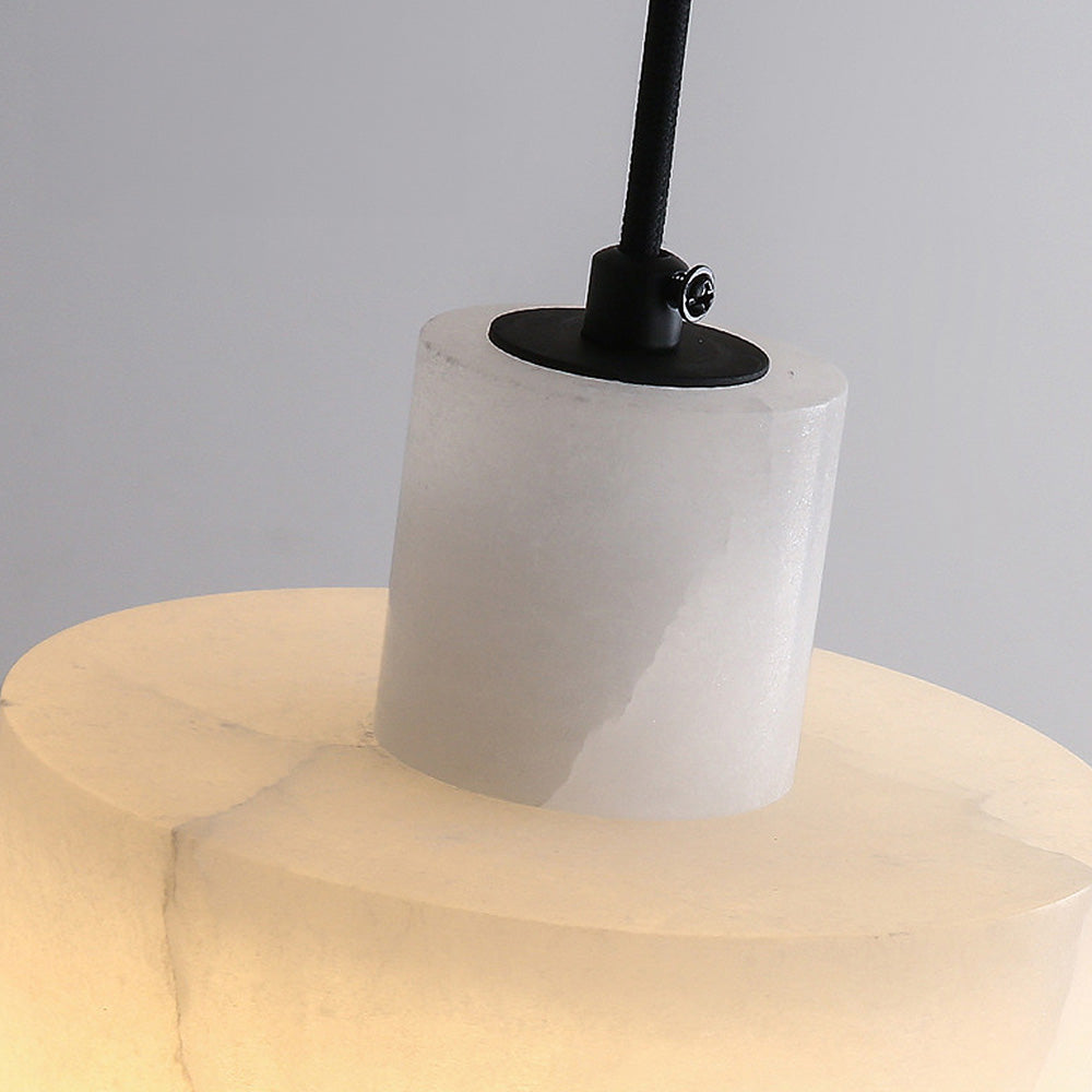Pendant Light White Marble - SOLSTX | Serene