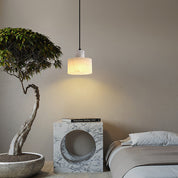 Pendant Light White Marble - SOLSTX | Serene