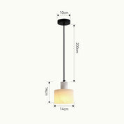 Pendant Light White Marble - SOLSTX | Serene