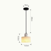 Pendant Light White Marble - SOLSTX | Serene