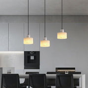Pendant Light White Marble - SOLSTX | Serene