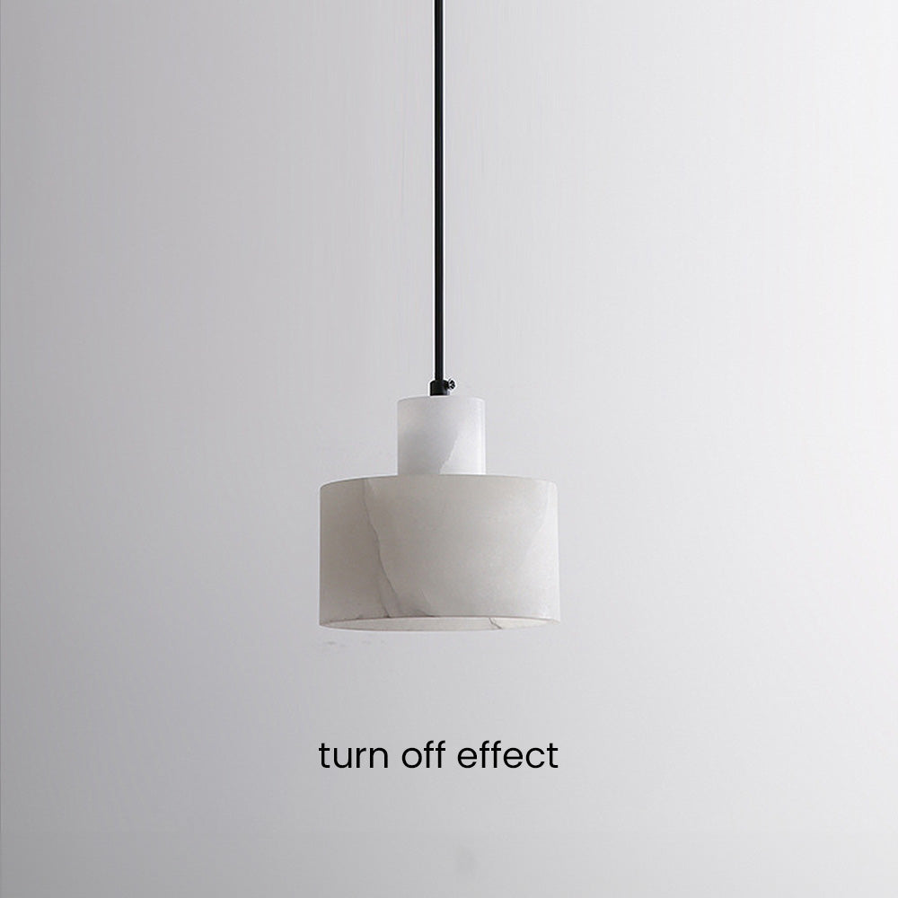 Pendant Light White Marble - SOLSTX | Serene