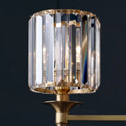 Wall Light Crystal Brass - AEONIX | Luxury