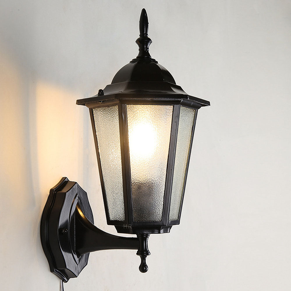 Outdoor Lighting Retro Glass Black - NIMBUS | Elegant