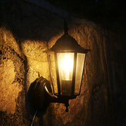 Outdoor Lighting Retro Glass Black - NIMBUS | Elegant