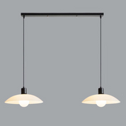 Pendant Light White Glass - VEXILO | Elegant Lighting