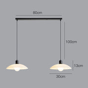 Pendant Light White Glass - VEXILO | Elegant Lighting