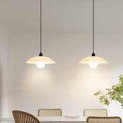 Pendant Light White Glass - VEXILO | Elegant Lighting