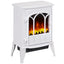 Electric Fireplace – White, 1000W/2000W | Cozy Ambiance & Heat