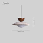 Ozawa Pendant Light dimensions: 25cm diameter, 14cm height