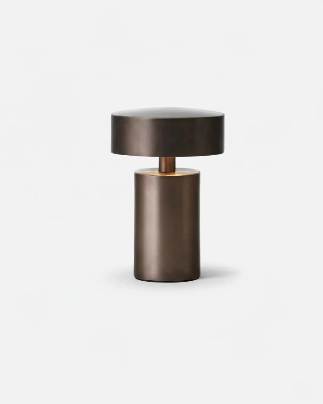 TOMI cordless designer table lamp in brown — wireless rechargeable lamp | DecoHarmonie Australia