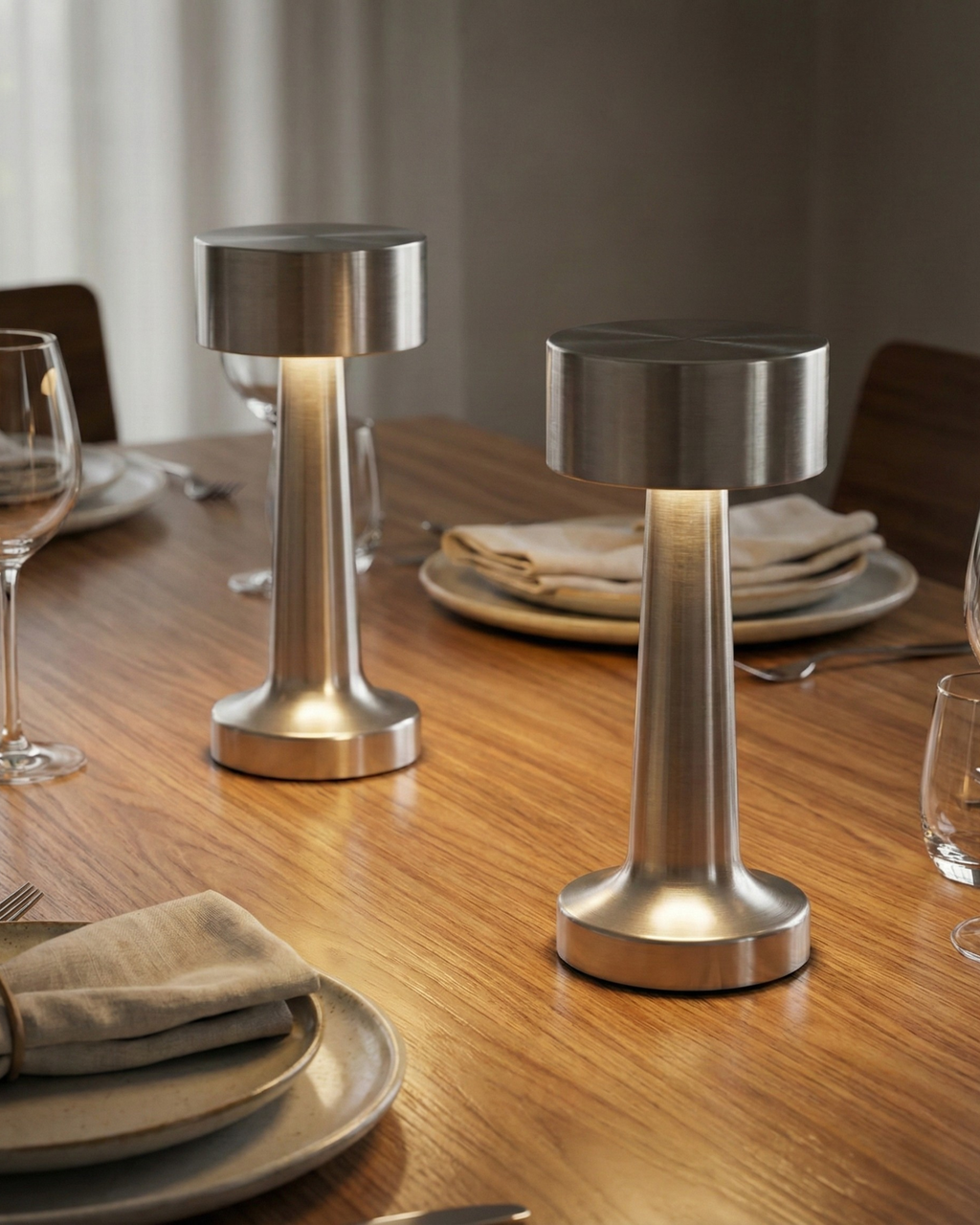 ELDA cordless designer table lamp styled in a minimalist Australian interior — DecoHarmonie