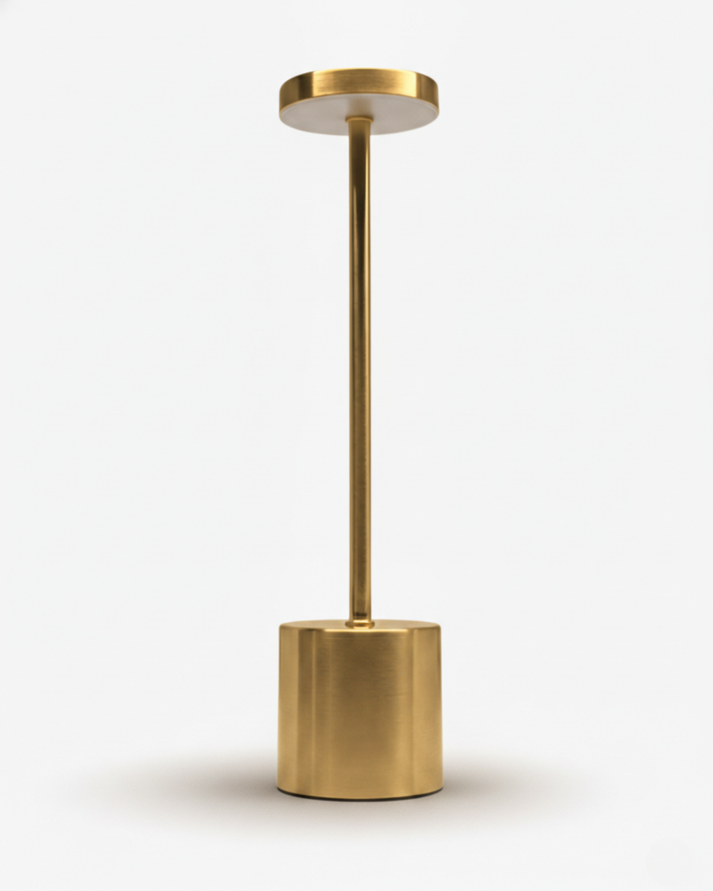 NOVA cordless designer table lamp in gold — wireless rechargeable lamp | DecoHarmonie Australia