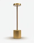 NOVA cordless designer table lamp in gold — wireless rechargeable lamp | DecoHarmonie Australia