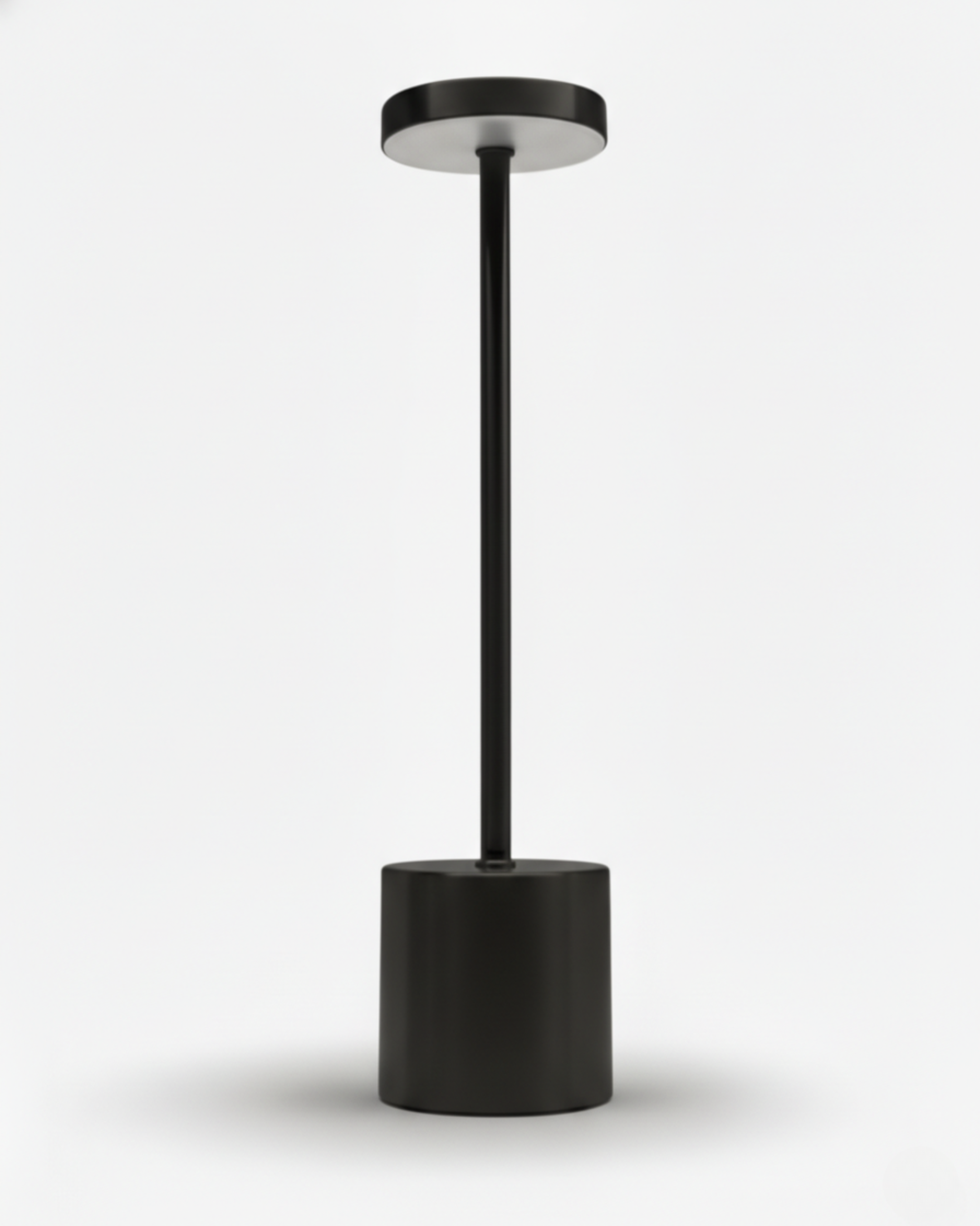 NOVA cordless designer table lamp in black — wireless rechargeable lamp | DecoHarmonie Australia