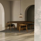 Hailie Modern Round Glass Pendant Light Dining Room Bedroom