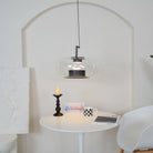 Hailie Modern Round Glass Pendant Light Dining Room Bedroom