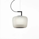 Hailie Modern Round Glass Pendant Light Dining Room Bedroom