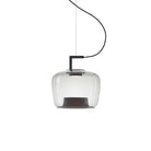 Hailie Modern Round Glass Pendant Light Dining Room Bedroom