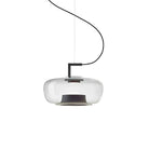 Hailie Modern Round Glass Pendant Light Dining Room Bedroom