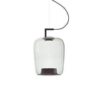 Hailie Modern Round Glass Pendant Light Dining Room Bedroom