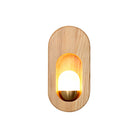 Ozawa Classique Bois Verre Applique Murale Chambre Salle à Manger