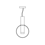 Pendant Light Glass Gold - ZIRCON | Sophistication