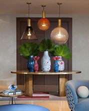 Pendant Light Glass Gold - ZIRCON | Sophistication