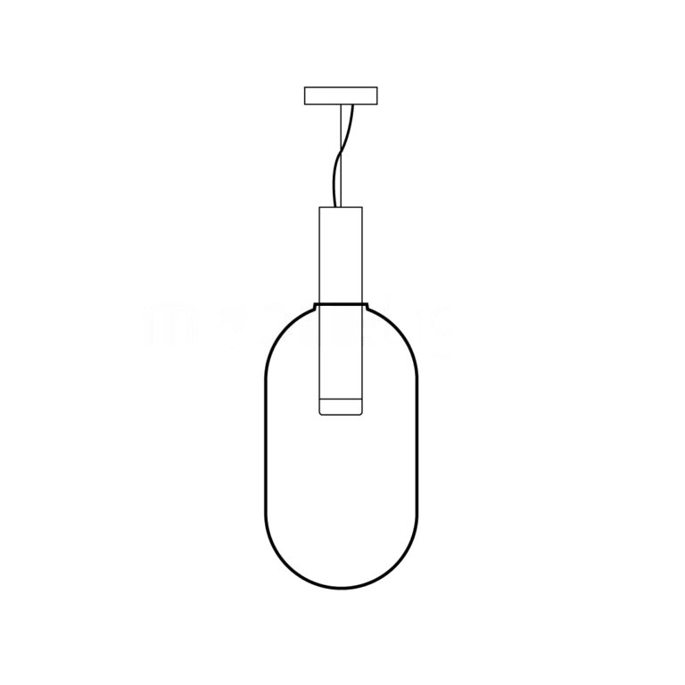 Pendant Light Glass Gold - ZIRCON | Sophistication