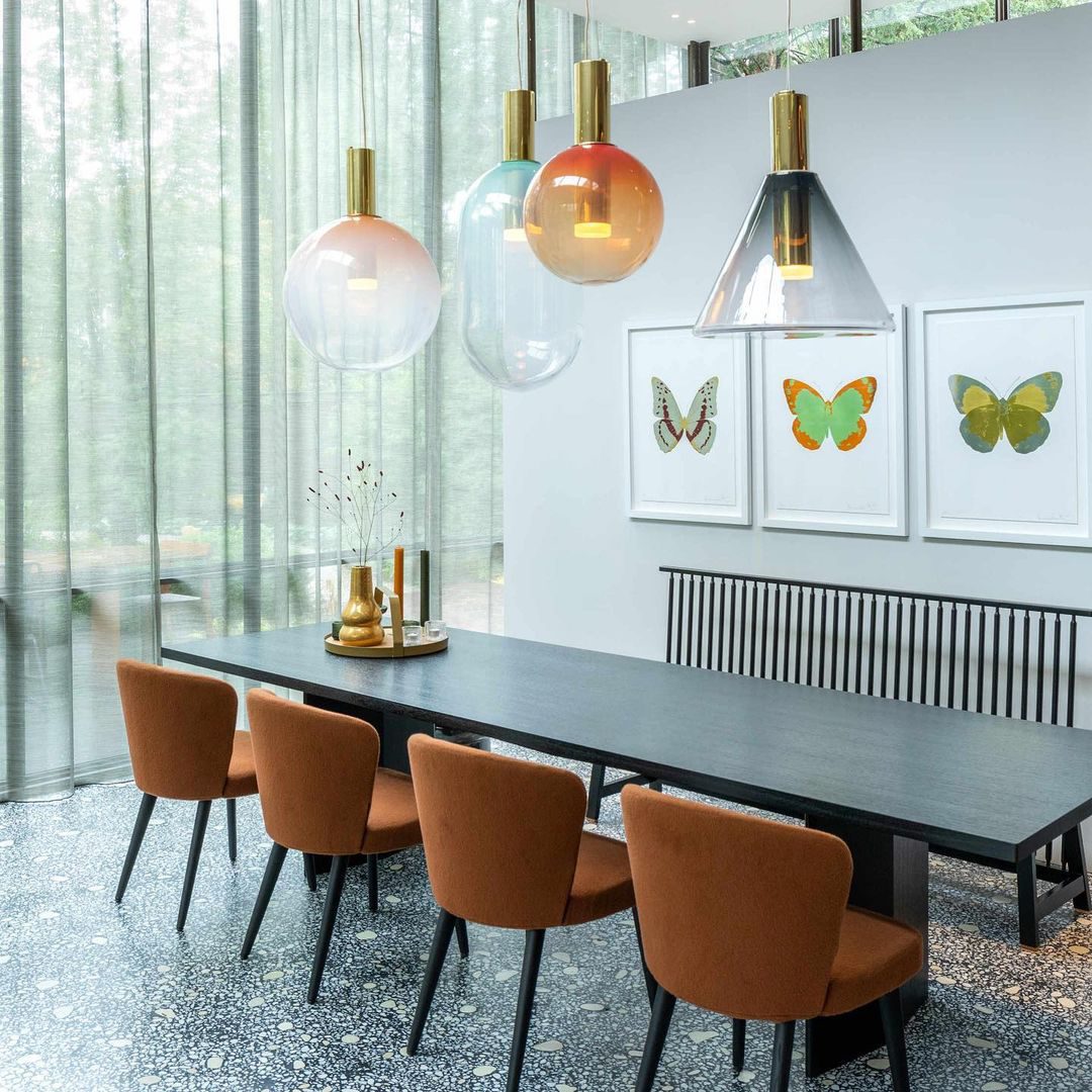 Pendant Light Glass Gold - ZIRCON | Sophistication