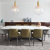 Pendant Light Glass Gold - ZIRCON | Sophistication