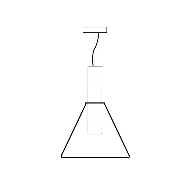 Pendant Light Glass Gold - ZIRCON | Sophistication