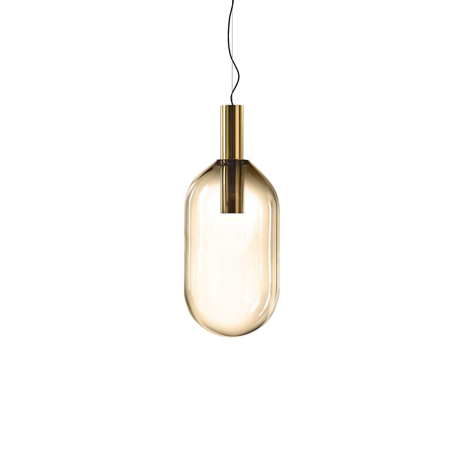 Pendant Light Glass Gold - ZIRCON | Sophistication