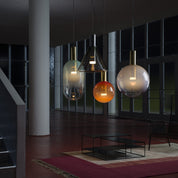 Pendant Light Glass Gold - ZIRCON | Sophistication