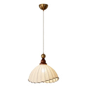 Pendant Light Fabric Gold - SAVIUS | Elegant