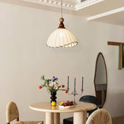 Pendant Light Fabric Gold - SAVIUS | Elegant