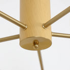 Valentina Moderne Métal Verre Elliptique Lustres Abat Jour Salon Salle À Manger