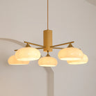 Valentina Moderne Métal Verre Elliptique Lustres Abat Jour Salon Salle À Manger