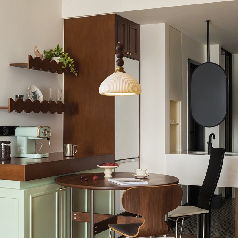 Pendant Light Walnut White - SCIEXA | Elegant Glow