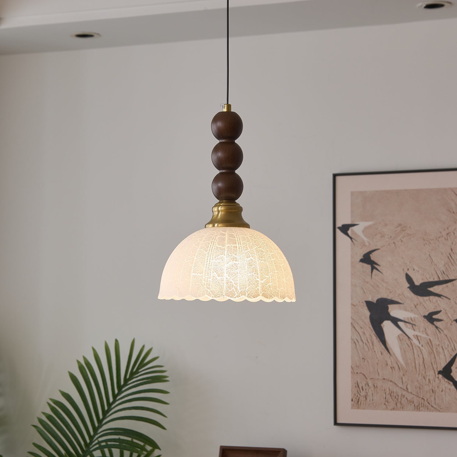 Pendant Light Walnut White - SCIEXA | Elegant Glow