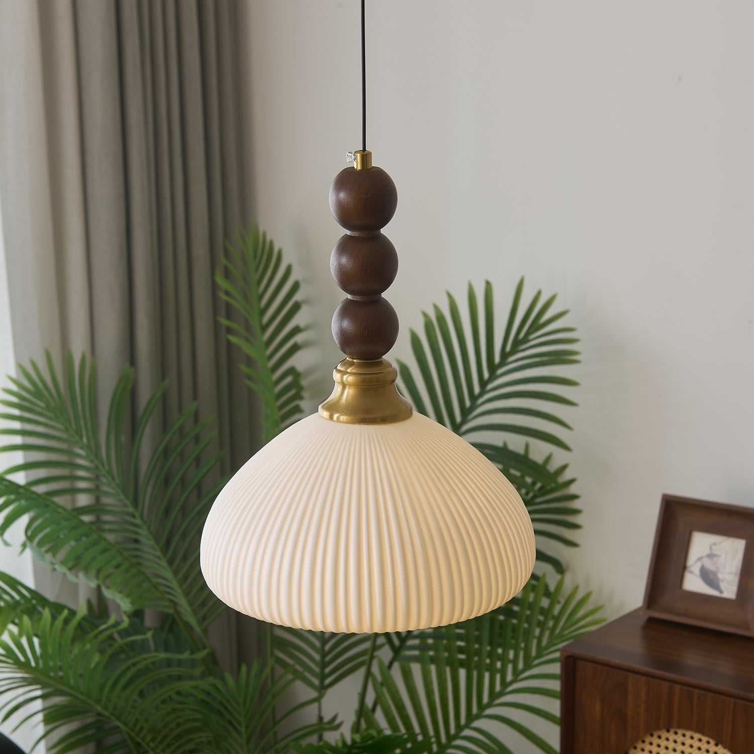 Pendant Light Walnut White - SCIEXA | Elegant Glow